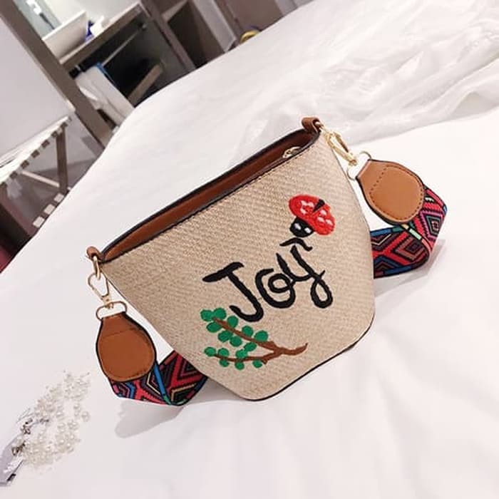 KUALITAS BAGUS TAS SELEMPANG IMPORT TALI BESAR F27011 FREE ONGKIR..