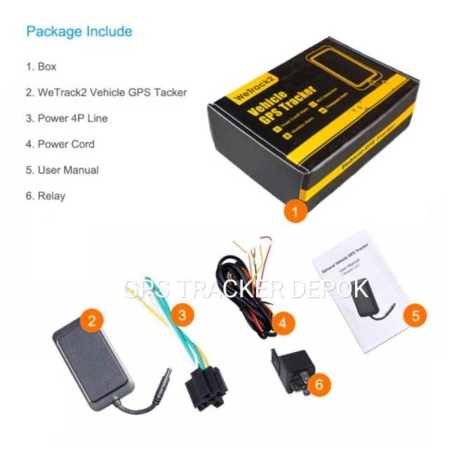 GPS Tracker Wetrack 2 Original Garansi