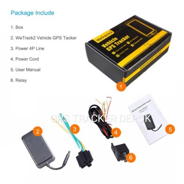 GPS Tracker Wetrack 2 Original Garansi