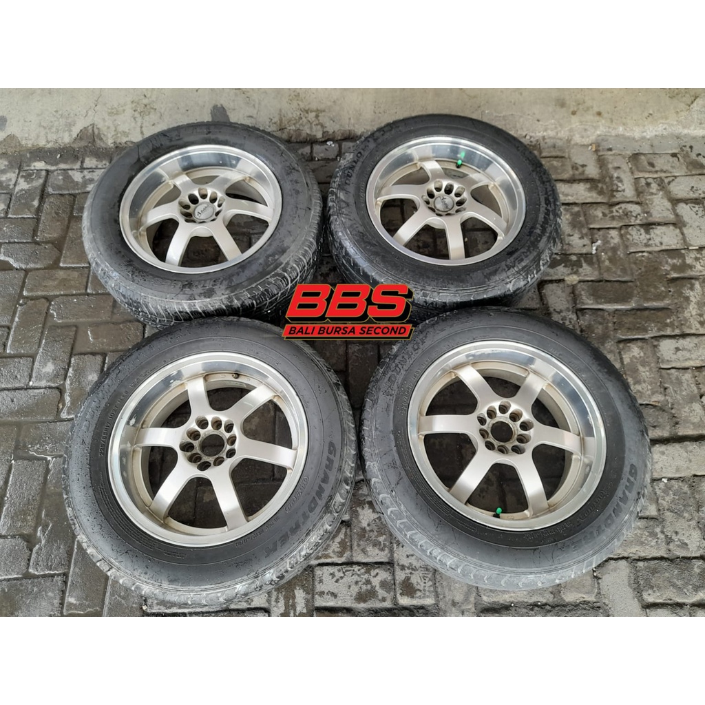 velg mobil bekas advanti ring 17 pcd 5x114 cocok untuk xpander, hrv, crv, brv, rush, terios, inova, 