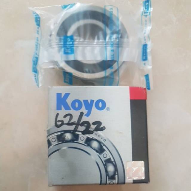 Laher Laker Bearing Bak CVT Xeon Mio M3 dll KOYO Original Japan 62/22 (zz/2rs) 6222