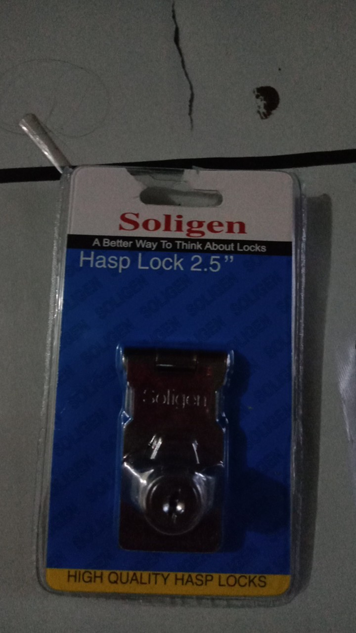 Kunci Hasp Lock 2,5 Soligen (overpal 2,5 Soligen)