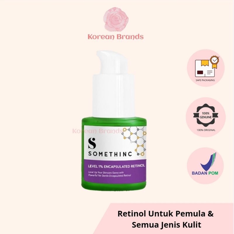 SOMETHINC Level 1% Encapsulated Retinol - Retinol Untuk Pemula &amp; Semua Jenis Kulit