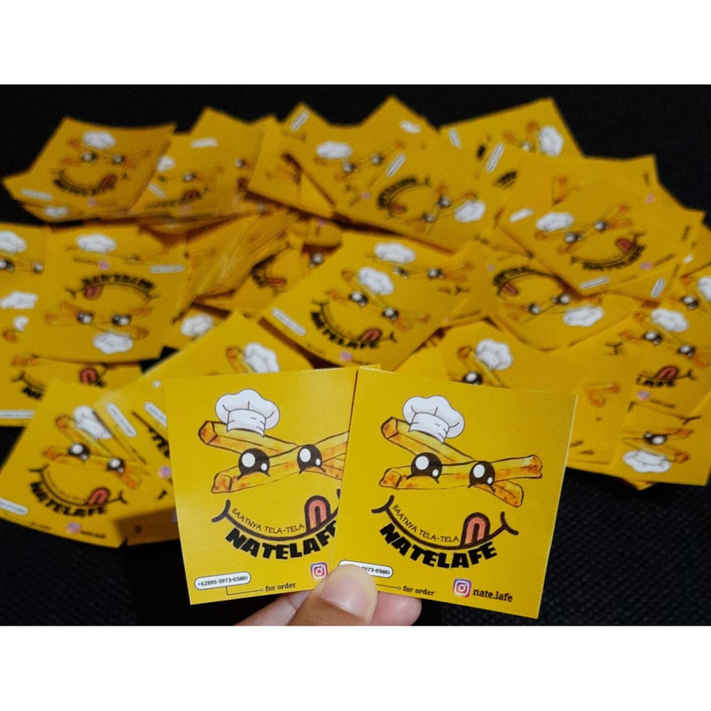 

Paket Hemat Stiker Produk Jualan