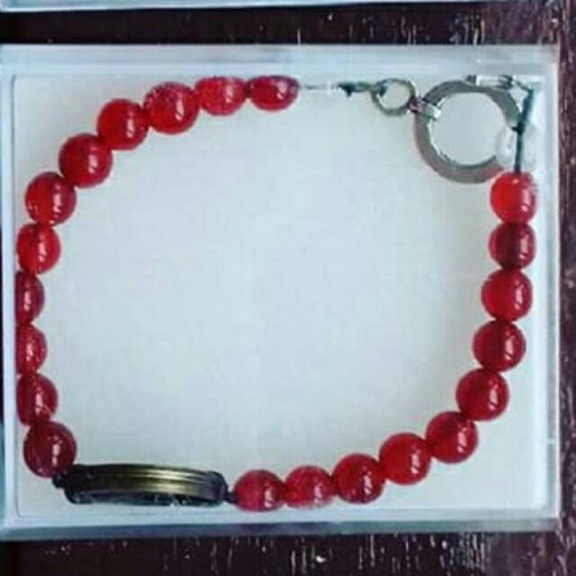 Gelang ariel noah/gelang red agats