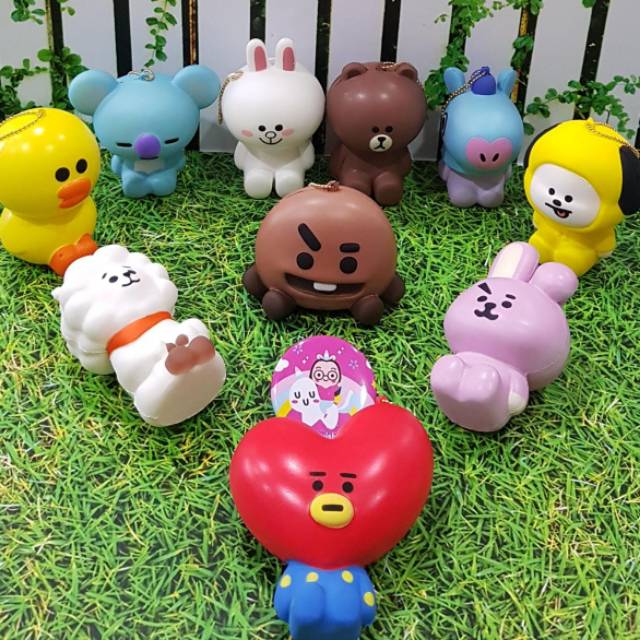  Squishy  Bt21 Line Shopee  Indonesia