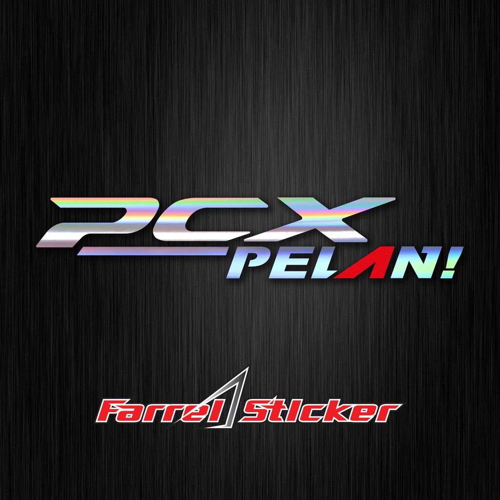 Stiker cutting sticker PCX PELAN!