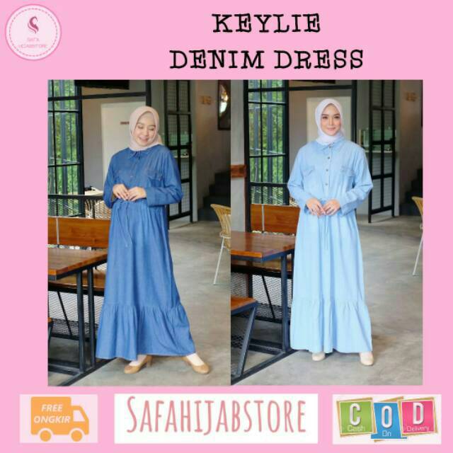 KEYLIE DENIM DRESS