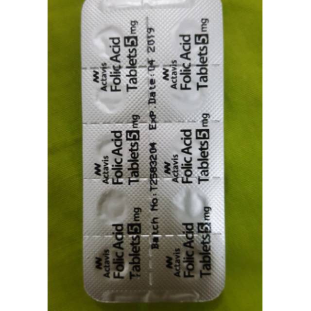 Asam folat 5mg