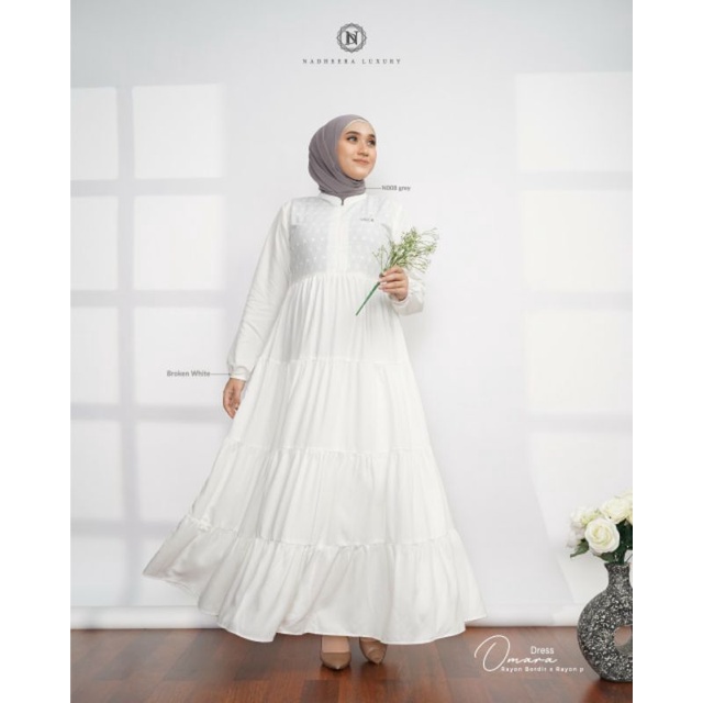 Omara Dress Nadheera Luxury || Terbaru
