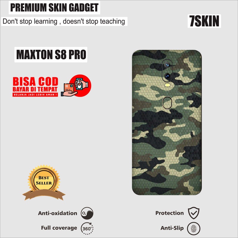 SKIN HANPHONE MAXTRON S8 PRO ARMY