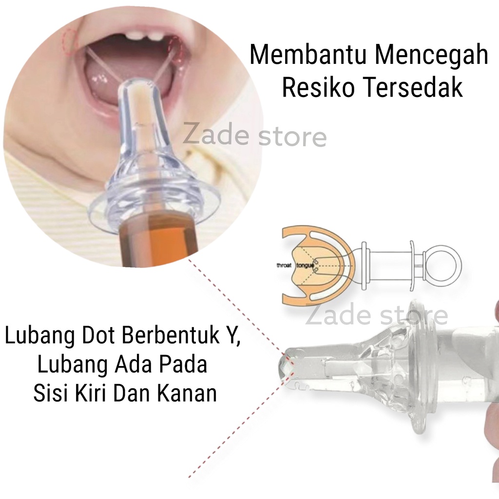 Pipet Obat Bayi Alat Tetes Bantu Makan Minum dan Obat Bayi Baby Milk &amp; Medicine Feeder Suntikan Pipet Drop Bayi DOT TETES Anak