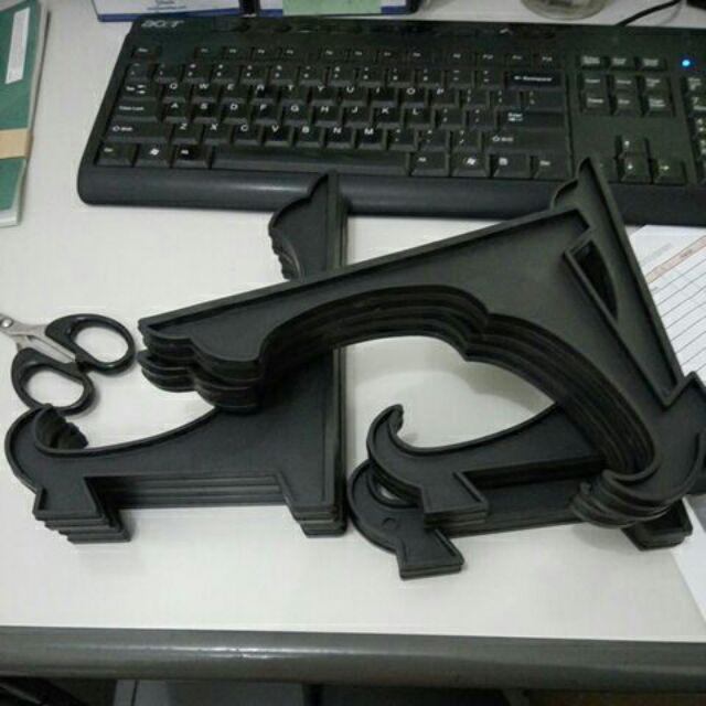 3 Pcs Stand Kaki Penyangga Piring - Kp4bk