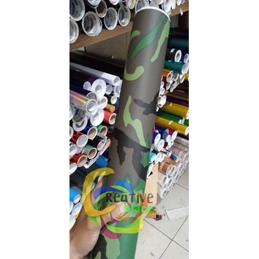 STIKER SKOTLET MOTIF DORENG TANPA PUTIH  SERAT KASAR (KULIT JERUK)