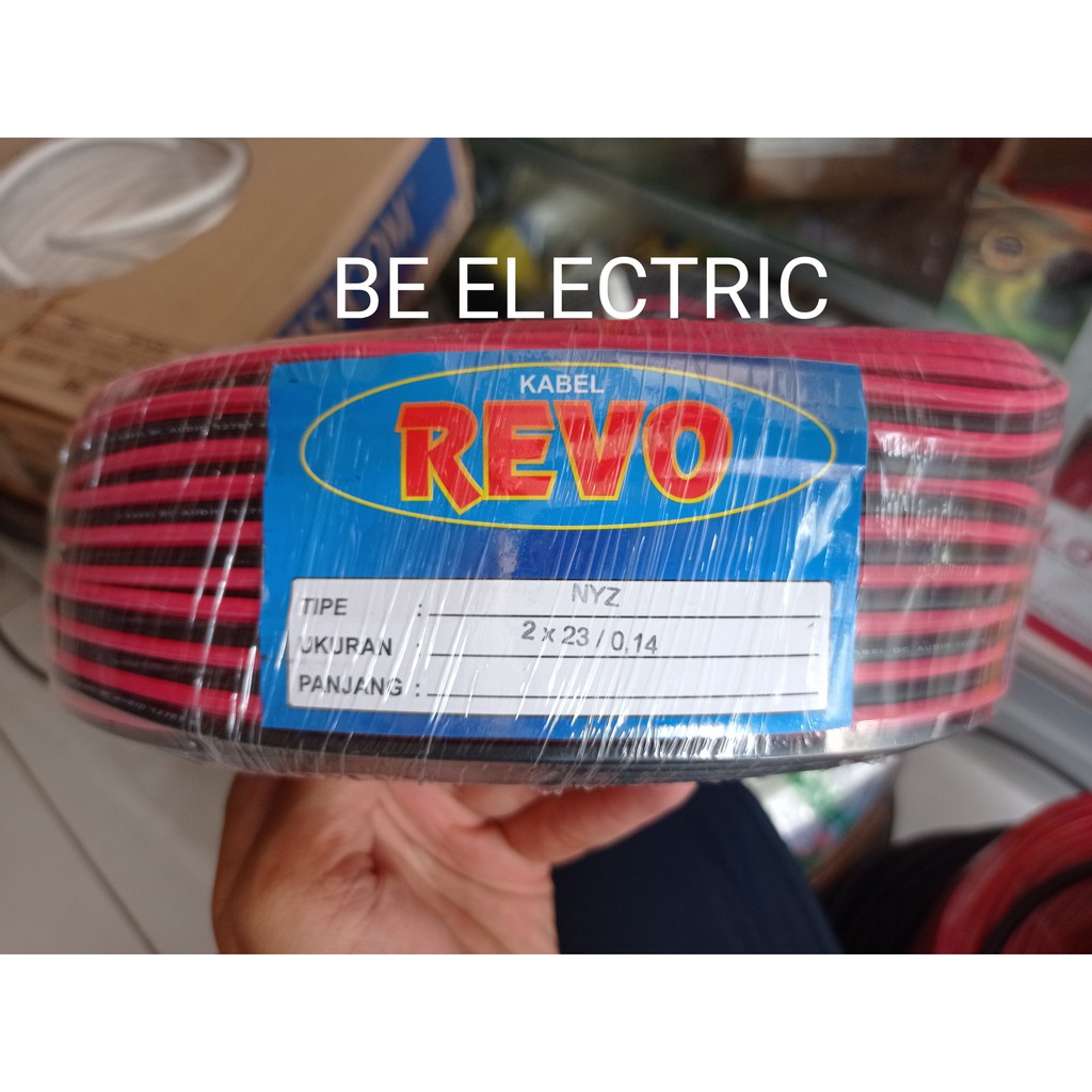 Kabel Listrik Serabut NYZ 2 x 23 REVO PER METER