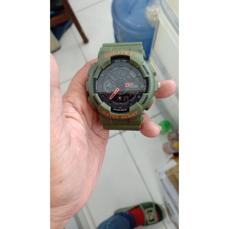 JAM TANGAN DIGITAL SPORT PRIA DIGITEC DG 4020 T DG4020 4020