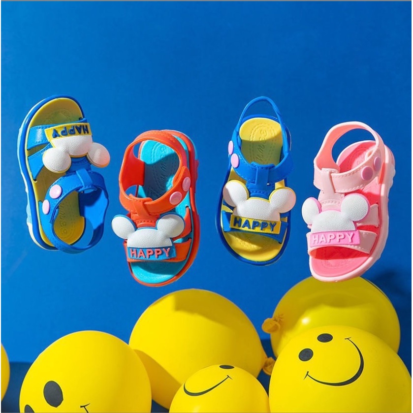 NEW Sandal bayi anak EVA import motif miki