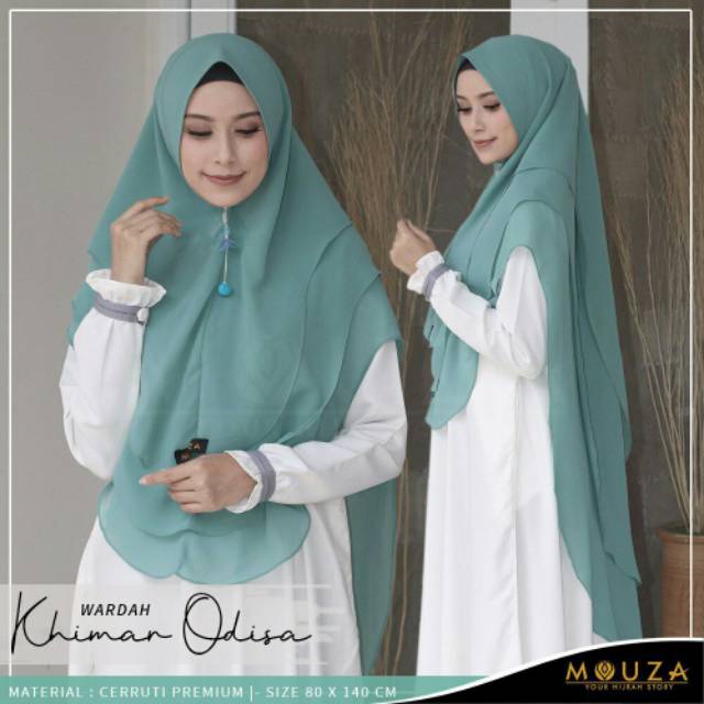 Mouza khimar polos odisa khimar