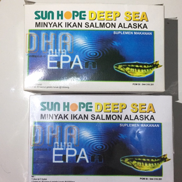 SUN HOPE DEEP SEA, MINYAK IKAN SALMON ALASKA
