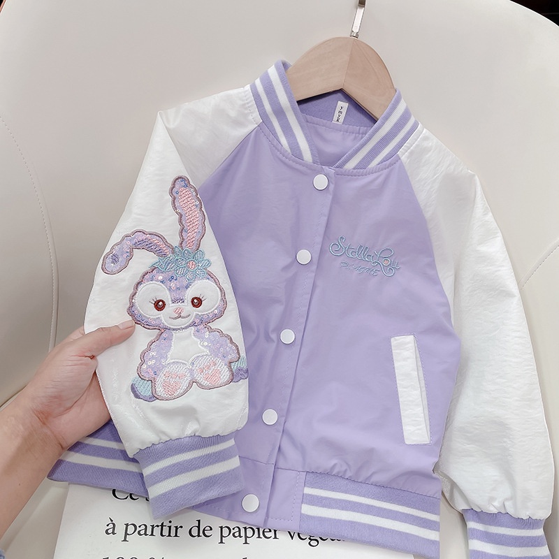 STELLA LOU OUTER JAKET BOMBER ANAK CEWEK FASHION KOREA IMPORT CASUAL REMAJA PEREMPUAN