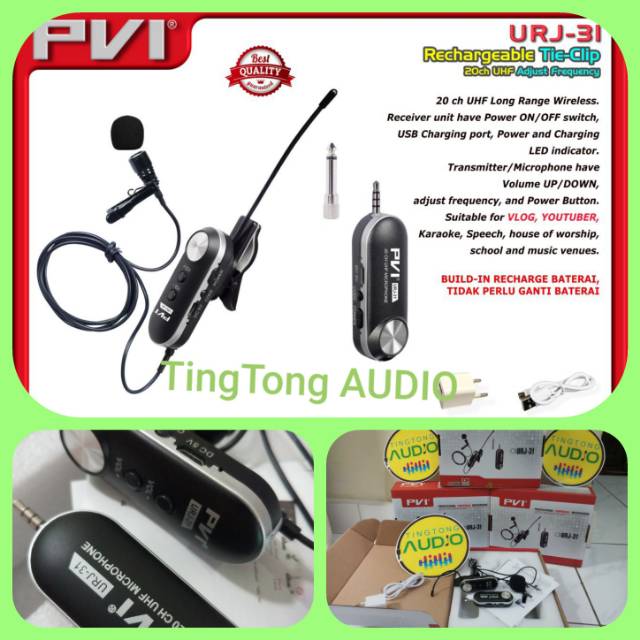 Mic wireless jepit imam PVI URJ31