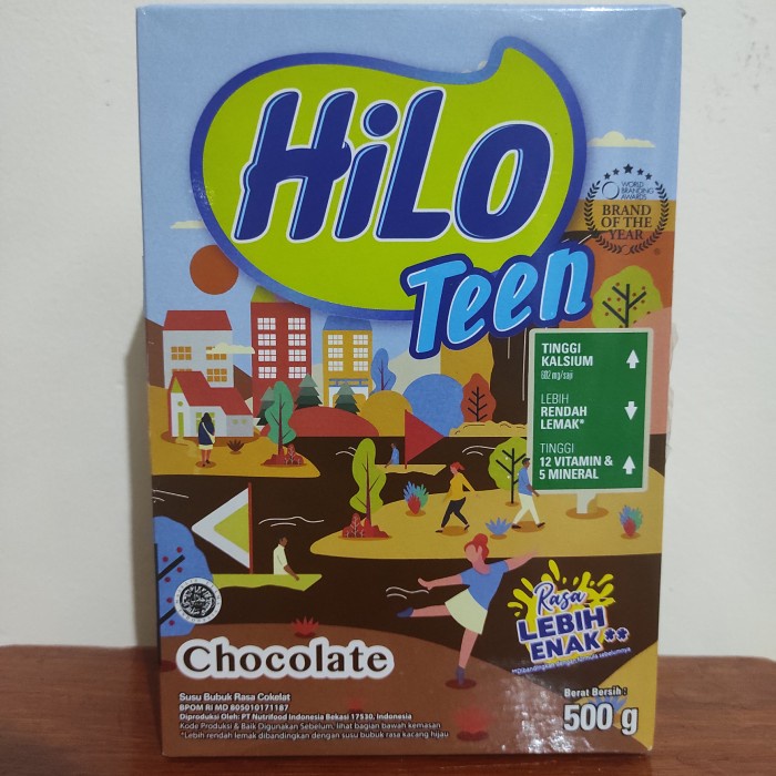 

Ee5F10 Hilo Teen Chocolate 500Gr 6Gddv
