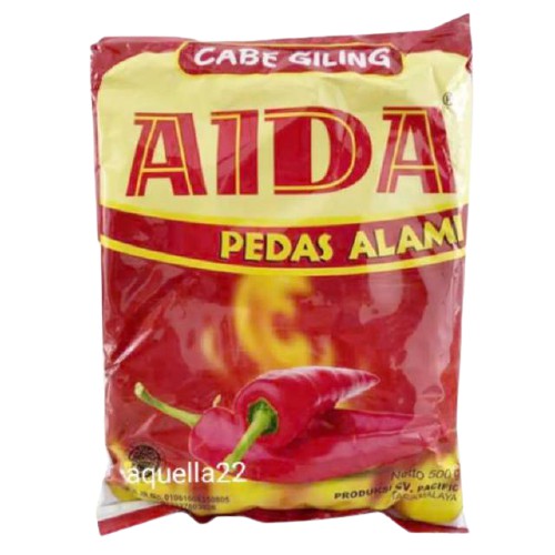 

LAKU Bubuk Cabai Cabe Giling Aida Kemasan Gr Pedas Alami