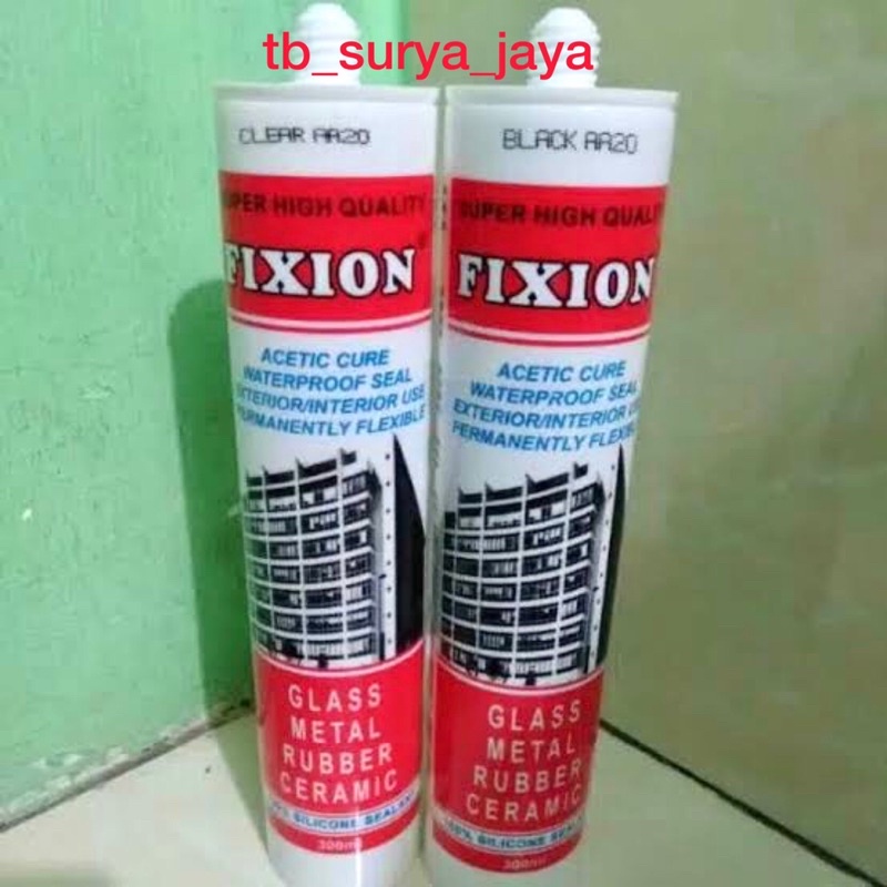 LEM SEALANT KACA FIXION 300 Ml