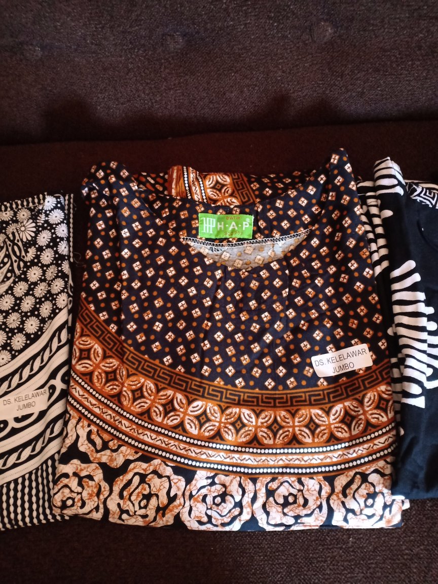 Daster Kalong Jumbo Ld 140 Batik Hap Original / Daster Kaftan / Daster Kelelawar / Daster Batik Solo