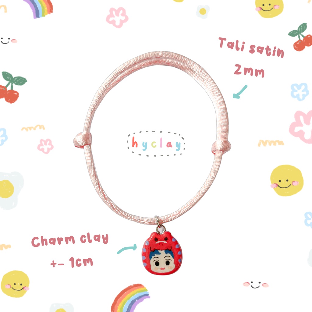 Gelang NCT Dream Dino Version/NCT Clay Bracelet [Handmade Clay Bracelet]