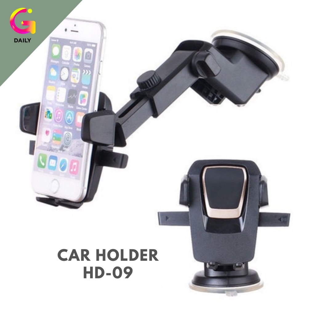 Car Holder HD09 | Holder Dudukan HP Mobil HD-09 Universal