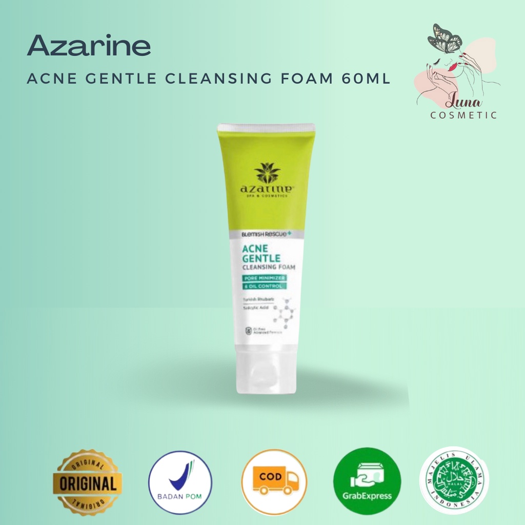 Azarine Acne Gentle Cleansing Foam 60ml