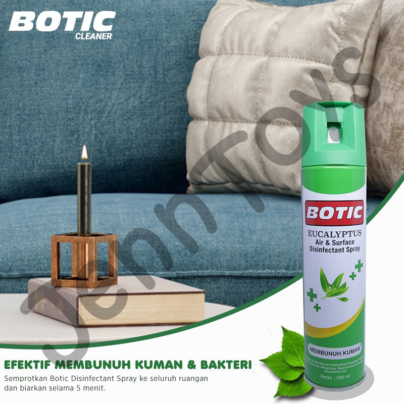 [JABODETABEK] JennToys - Disinfectan Spray Eucalyptus Semprotan disinfektan antivirus aerosol BOTIC