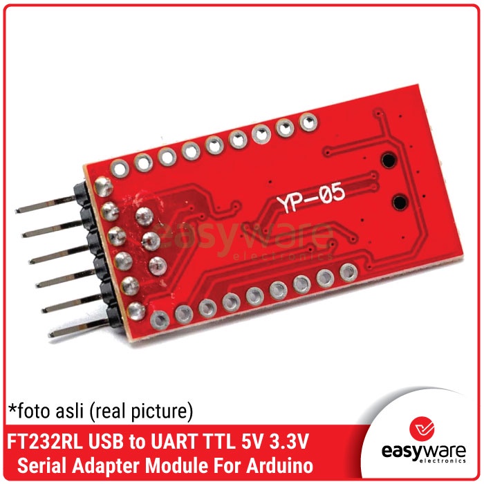 FT232RL USB TO UART TTL 5V 3.3V FT232 Serial Adapter Module For Arduino