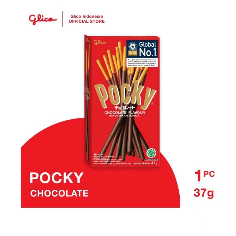 

Pocky Biskuit Stick Chocolate 37 Gram