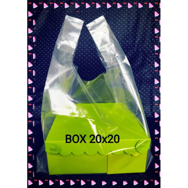PLASTIK PE  BOX 20x20,BOX DIAMETER 20  ISI ±30