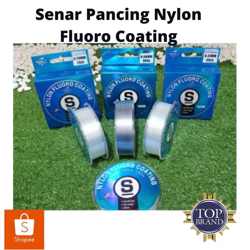 Senar Pancing Fluoro Coating Nylon Terkuat dan Terbaik