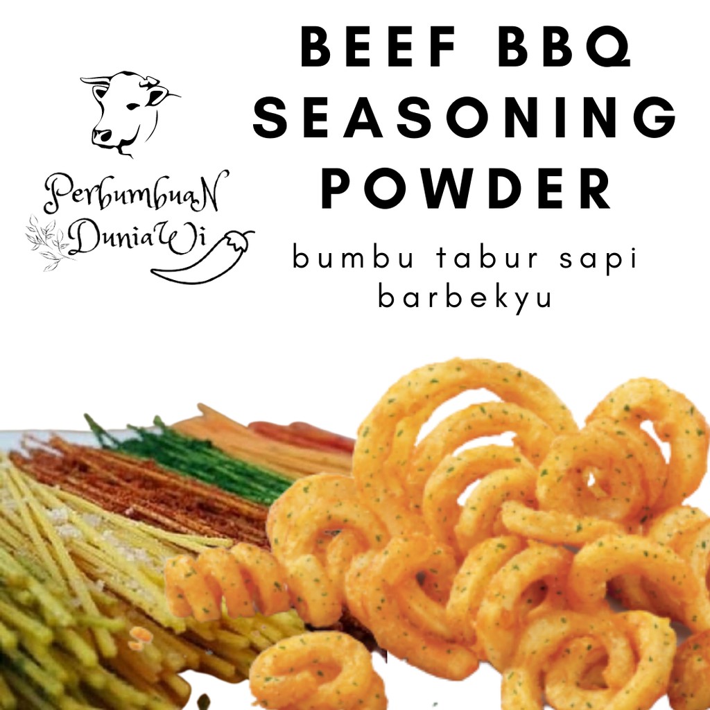 

Bumbu Tabur Rasa Beef BBQ Seasoning Powder Beef BBQ 500 Gr Surabaya - Perbumbuan Duniawi