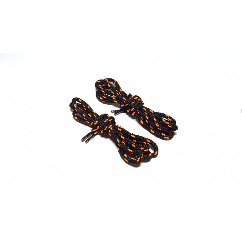 Tali Sepatu Bulat Motif Warna 80cm 110cm