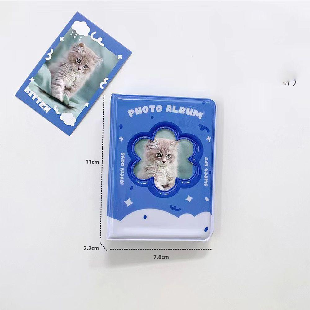 Quinton Idol Gambar Penyimpanan Bunga Lovely Card Organizer Collection 3inch Kpop Card Binder Card Holder