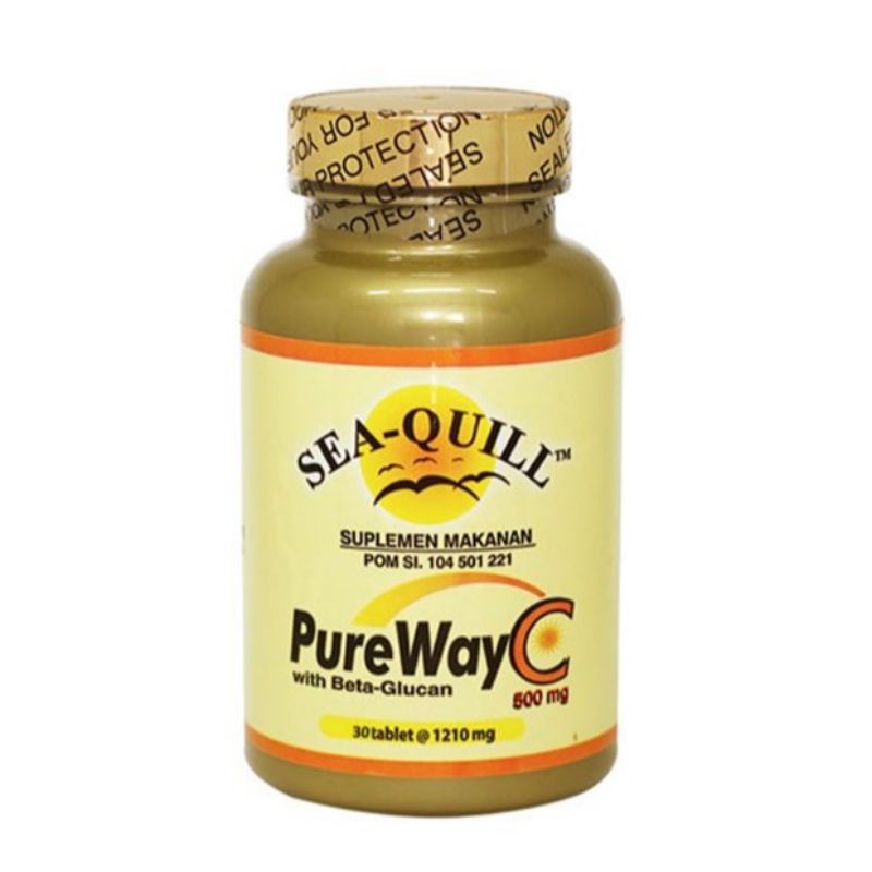 VITAMIN C 500MG PUREWAY C SEA QUILL