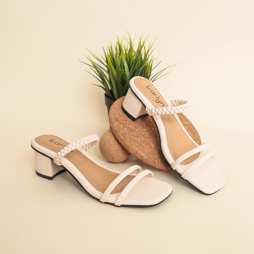 Karlyn Kearyn sandal heels Wanita 5cm