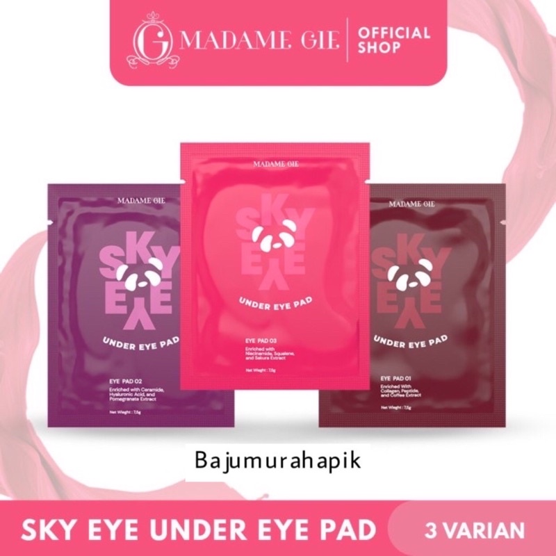 Madame Gie Sky Eye Under Eye Pad/Masker Mata