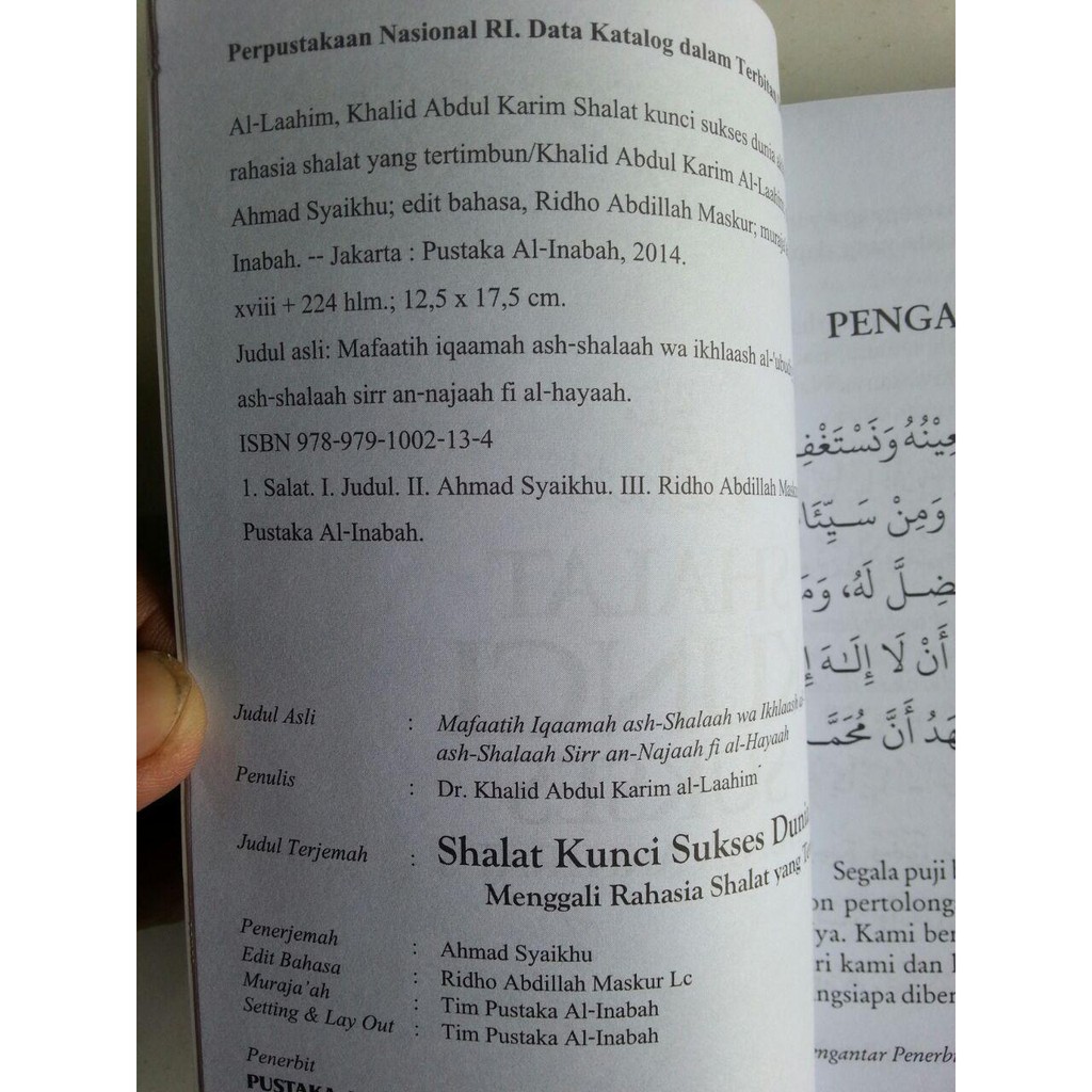 Buku Shalat Kunci Sukses Dunia Akhirat Rahasia Shalat Yang Tertimbun Shopee Indonesia