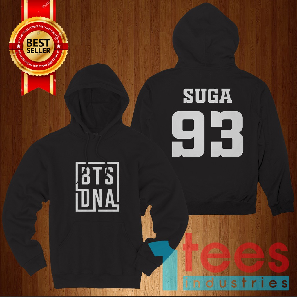 JAKET HOODIE BTS DNA SUGA