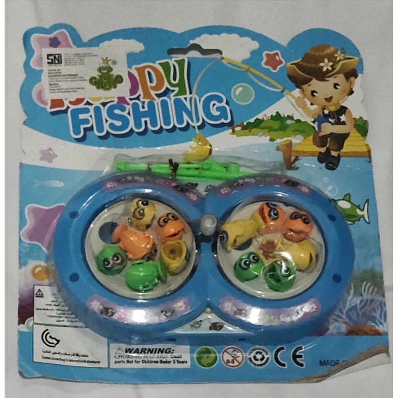 Mainan Edukasi  pancingan ikan/ mainan pancing ikan