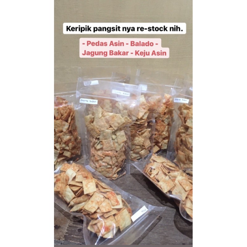 

KERIPIK PANGSIT GORENG 100gr