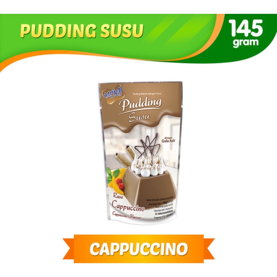 

NUTRIJELL PUDING SUSU CAPPUCINO 145 GR - 1 SACHET