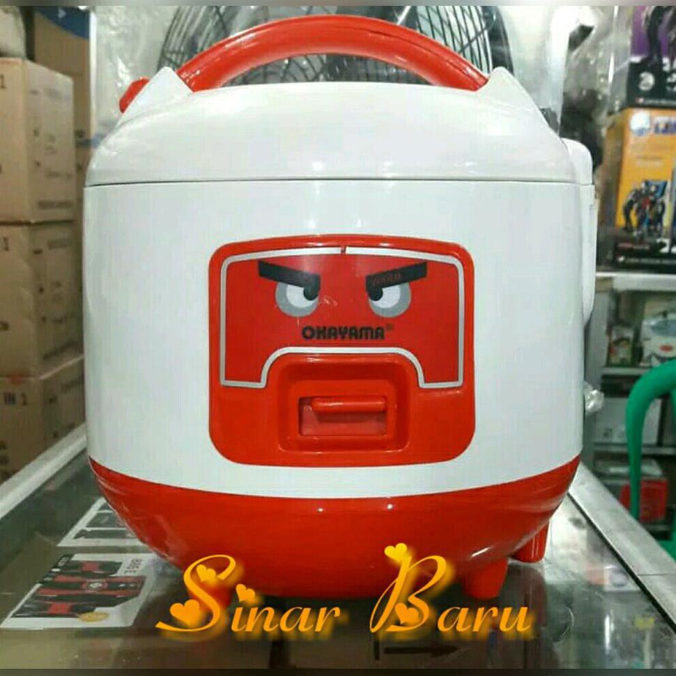 Promo Besar Magic Com Kecil Okayama 1 Liter 3 In 1..Rice Cooker Okayama 1Liter