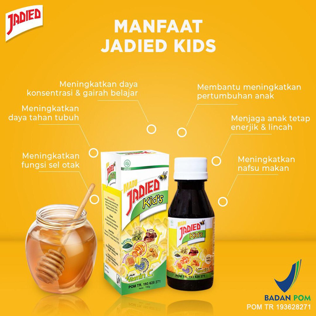 

Madu Jadied Kids Anak Sehat